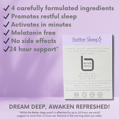 Better Sleep patches